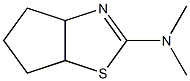 4H-Cyclopentathiazole,2-(dimethylamino)-3a,5,6,6a-tetrahydro-(8CI) Struktur