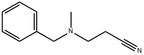 3-[benzyl(methyl)amino]propanenitrile Struktur