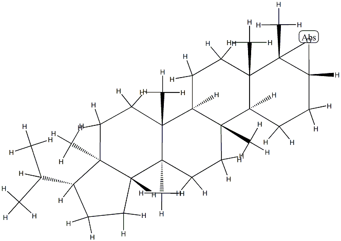 3α,4α-Epoxyfilicane Struktur