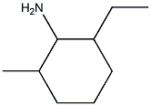 Cyclohexylamine, 2-ethyl-6-methyl-, stereoisomer (8CI) Struktur