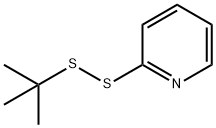 Pyridine,2-[(1,1-dimethylethyl)dithio]-(9CI) Struktur