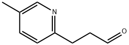 2-Pyridinepropanal,5-methyl-(9CI) Struktur