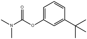 3-tert-Butylphenyl=N,N-dimethylcarbamate Struktur