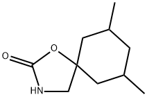 1-Oxa-3-azaspiro[4.5]decan-2-one,7,9-dimethyl-(7CI,8CI) Struktur