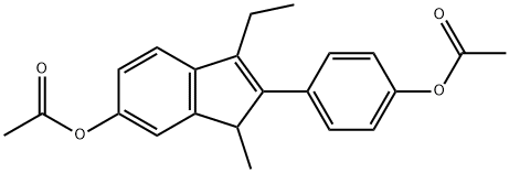 Indenoestrol Struktur