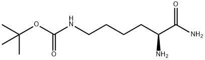 H-L-Lys(Boc)-NH2 Struktur