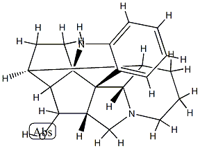 (22R)-Kopsan-22-ol Struktur