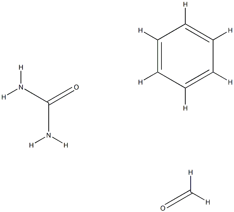 Urea, polymer with formaldehyde and phenol Struktur