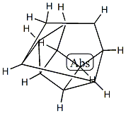 Octahydro-1,2,3,5-ethanediylidene-1H-cyclobuta[cd]pentalene Struktur