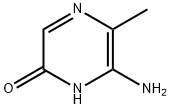 2(1H)-Pyrazinone,6-amino-5-methyl-(9CI) Struktur