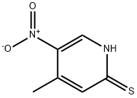 4-Methyl-5-nitro-pyridine-2-thiol Struktur