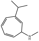 2,4,6-Cycloheptatrien-1-ylamine,3-isopropyl-N-methyl-(8CI) Struktur