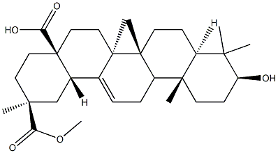 30-O-Methyl spergulagenate Struktur