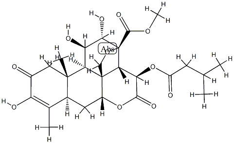 bruceine A Structure