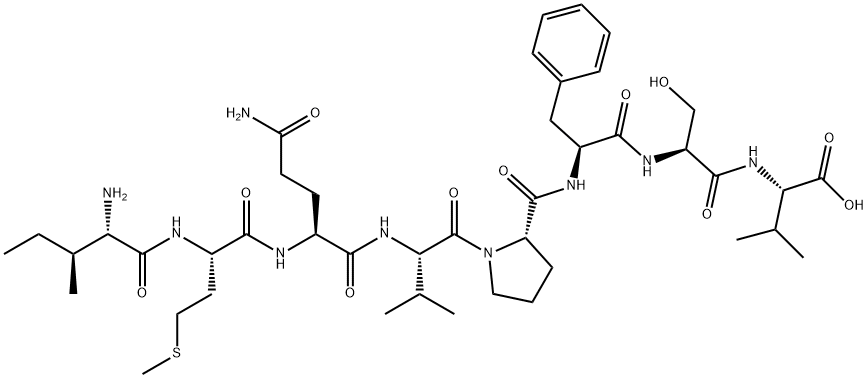 (Des-Asp187,Met186)-Melanocyte Protein PMEL 17 (185-193) (human, bovine, mouse) Struktur