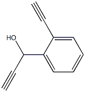 Benzenemethanol, -alpha-,2-diethynyl- (9CI) Struktur