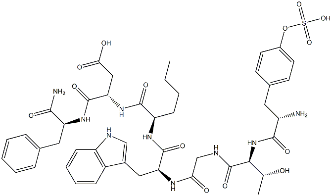 caerulein(4-10), Nle(8)- Struktur