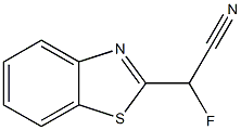 2-Benzothiazoleacetonitrile,alpha-fluoro-(9CI) Struktur