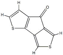 Cyclopenta[2,1-b:3,4-c']dithiophen-4-one Struktur