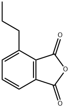 Phthalic anhydride, 3-propyl- (6CI,8CI) Struktur