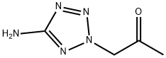 2-Propanone,1-(5-amino-2H-tetrazol-2-yl)-(8CI) Struktur