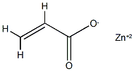 zinc polyacrylate Struktur