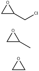 (chloromethyl)-oxiran polymer with methyloxirane and oxirane Struktur