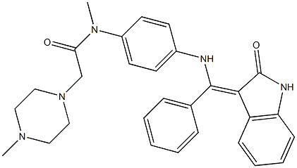 Nintedanib impurity E Struktur