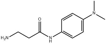 N~1~-[4-(dimethylamino)phenyl]-beta-alaninamide(SALTDATA: 2HCl) Struktur