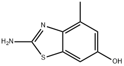 6-Benzothiazolol,2-amino-4-methyl-(8CI,9CI) Struktur