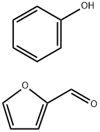 2-Furancarboxaldehyde, polymer with phenol Struktur