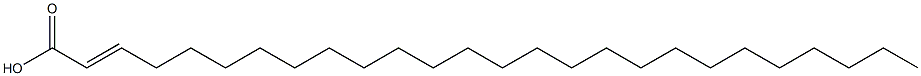 1-hexacosenoic acid Struktur