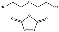 2,5-Furandione, polymer with 2,2'-oxybis[ethanol] Struktur