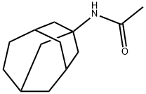 N-Tricyclo[4.3.1.13,8]undecan-1-ylacetamide Struktur