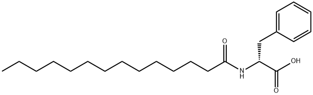 N-Butadecanoyl-D-phenylalanine Struktur