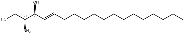 DL-erythro-Sphingosine Struktur