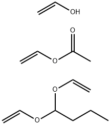 POLY(VINYL BUTYRAL) Struktur