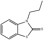 2(3H)-Benzothiazolethione,3-propyl-(9CI) Struktur