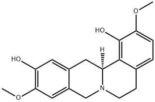 (13aS)-5,8,13,13aα-Tetrahydro-2,11-dimethoxy-6H-dibenzo[a,g]quinolizine-1,10-diol Struktur