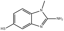 5-Benzimidazolethiol,2-amino-1-methyl-(8CI) Struktur