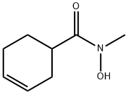 3-Cyclohexene-1-carboxamide,N-hydroxy-N-methyl-(9CI) Struktur