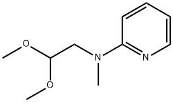 2-Pyridinamine,N-(2,2-dimethoxyethyl)-N-methyl-(9CI) Struktur