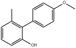 [1,1-Biphenyl]-2-ol,4-methoxy-6-methyl-(9CI) Struktur