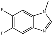 1H-Benzimidazole,5,6-difluoro-1-methyl-(9CI) Struktur