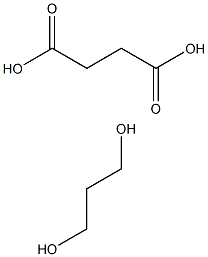 POLY(1,3-PROPYLENE SUCCINATE) Struktur