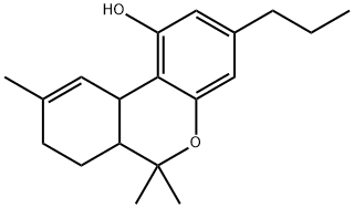 tetrahydrocannabivarin 9 Struktur