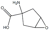 6-Oxabicyclo[3.1.0]hexane-3-carboxylicacid,3-amino-(9CI) Struktur