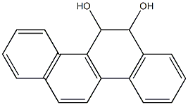 chrysene-5,6-dihydrodiol Struktur