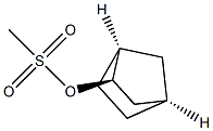 Bicyclo[2.2.1]heptan-2-ol, methanesulfonate, (1R,2S,4S)-rel- (9CI) Struktur