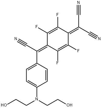 2-(4-((4-(BIS(2-HYDROXYETHYL)AMINO)PHEN& Struktur